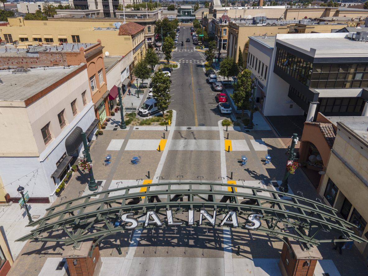 Panoramic Image of Salinas, CA